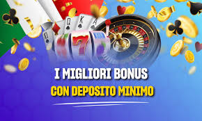 Scopri i migliori casino online deposito minimo 5 euro